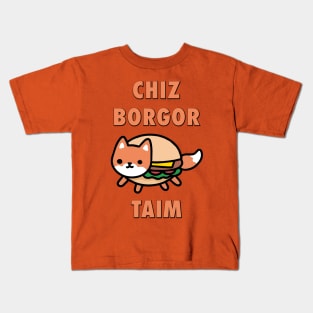 Chiz Borgor Taim Kids T-Shirt